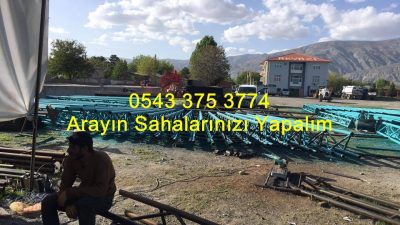 açık halı saha imalat firmaları