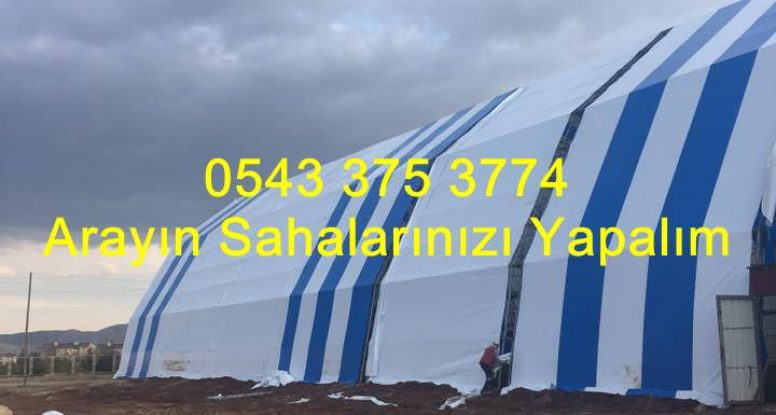 brandalı kapalı halı saha yapan firmalar