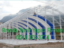 halı saha çadır branda kapama firması