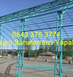 kapalı 3 lü makas sistemi halı saha yapan firmalar