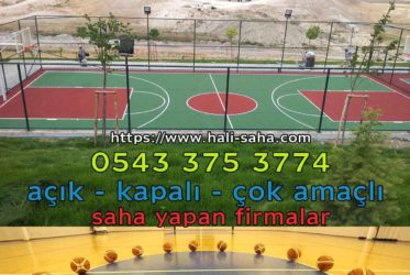 basketbol sahası yapımı