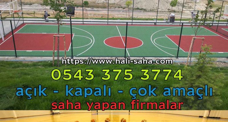 basketbol sahası yapımı