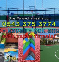 çok amaçlı saha basketbol sahası