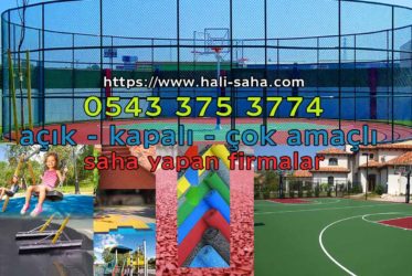 çok amaçlı saha basketbol sahası